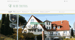 Desktop Screenshot of landhaus-christmann.de